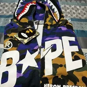 Other | Bape X Heron Preston Mix 1st Camo Shark Relaxed Fit